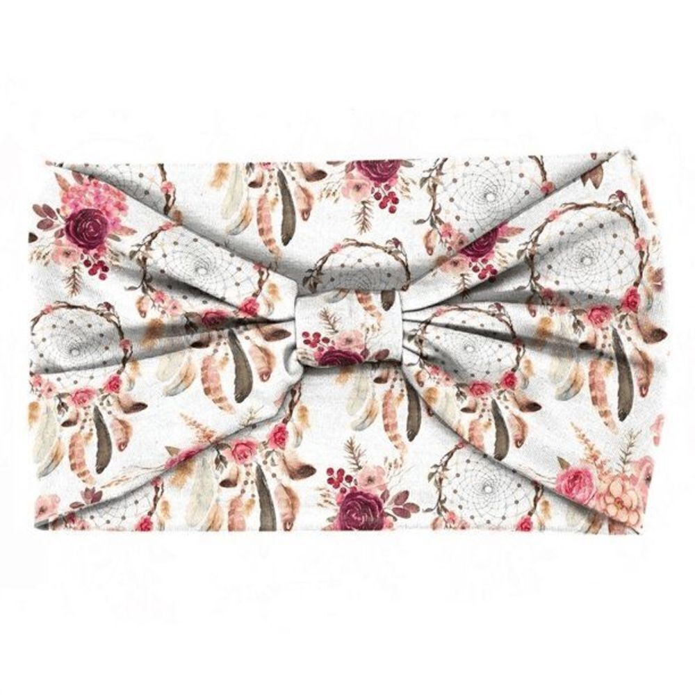 Ladies Dreamcatcher Turban Cloth Stretch Headband